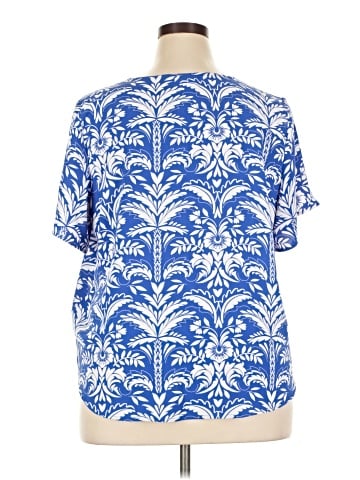 Croft & Barrow Short Sleeve Blouse (view 2)
