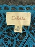 Deletta Teal Sleeveless Blouse Size XS - photo 7