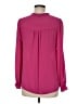Octavia 100% Polyester Pink Long Sleeve Blouse Size M - photo 2