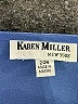 Karen Miller 100% Polyester Blue Kimono Size 24 - photo 7