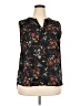 Papermoon 100% Polyester Black Sleeveless Blouse Size 2X - photo 1