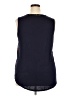 Papermoon 100% Polyester Black Sleeveless Blouse Size 2X - photo 2