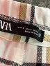 Zara Plaid Ivory Casual Pants Size S - photo 7