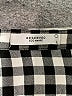 Reserved Checkered-gingham Black 3/4 Sleeve Blouse Size L - photo 7