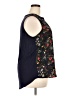 Papermoon 100% Polyester Black Sleeveless Blouse Size 2X - photo 4
