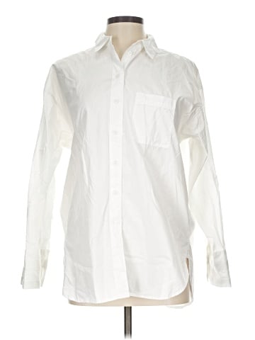 J.Crew Collection Long Sleeve Button-Down Shirt (view 1)