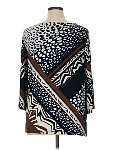 Travelers by Chico's 3/4 Sleeve Blouse (view 2)