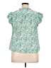 Vineyard Vines Green Short Sleeve Blouse Size XL - photo 2