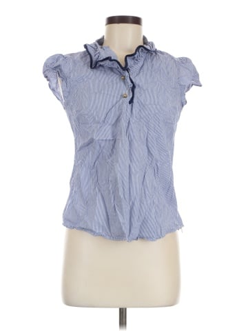 Elizabeth McKay Sleeveless Button-Down Shirt (view 1)