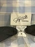 Jaclyn Smith 100% Cotton Checkered-gingham Blue Long Sleeve Button-Down Shirt Size M - photo 7