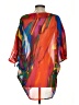 Natori Orange 3/4 Sleeve Blouse Size XS - photo 2