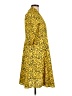 Derek Lam 100% Polyester Yellow Casual Dress Size 10 - photo 4