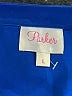 Parker 100% Silk Blue Long Sleeve Silk Top Size L - photo 7