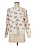 Primary Print White Pullover Sweater Size M - photo 1