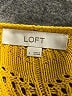 Ann Taylor LOFT Chevron-herringbone Yellow Pullover Sweater Size L - photo 7