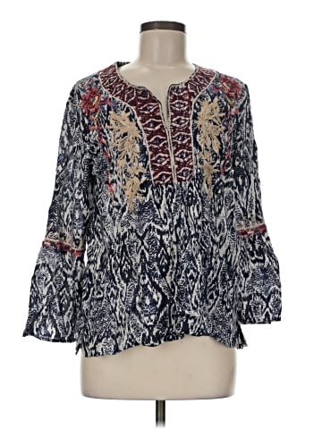 Sigrid Olsen Long Sleeve Blouse (view 1)