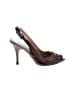 Via Spiga Brown Heels Size 8 1/2 - photo 1