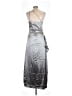 Unbranded Metallic Silver Cocktail Dress Size 10 - photo 2