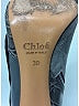 Chloé 100% Leather Gray Leather Embossed and Suede Ankle Boots Size EU 39 - photo 6