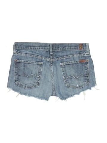 7 For All Mankind Denim Shorts (view 2)