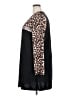 Emery Rose Animal Print Black Casual Dress Size XXL - photo 5