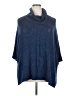 Design History Blue Poncho Size 2X - photo 1