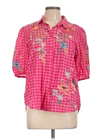 Johnny Was Short Sleeve Blouse (view 1)