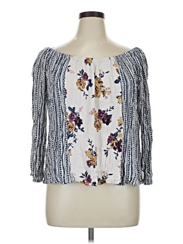 Living Doll 3/4 Sleeve Blouse (view 1)