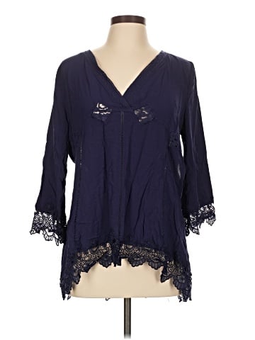 MONORENO 3/4 Sleeve Blouse (view 1)
