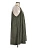 Bishop + Young 100% Polyester Solid Green Casual Dress Size M - photo 4