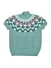 Tea Chevron-herringbone Teal Sweater Vest Size 5 - photo 1