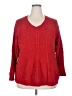 Lane Bryant Outlet 100% Acrylic Red Pullover Sweater Size 18 - 20 Plus - photo 1