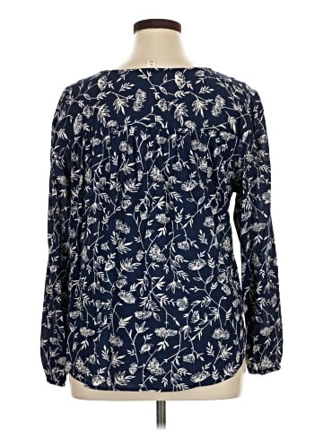 a.n.a. A New Approach Long Sleeve Blouse (view 2)