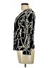 CAbi 100% Cotton Print Black Pullover Sweater Size L - photo 5