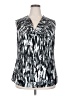 Alfani Silver Sleeveless Blouse Size 2X - photo 1
