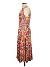 Perceptions Floral Tropical Multi Color Orange Casual Dress Size L - photo 5