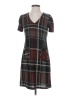 En Focus Studio Plaid Brown Casual Dress Size 4 - photo 1
