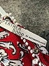 Feathers Red 3/4 Sleeve Blouse Size 2 - photo 7