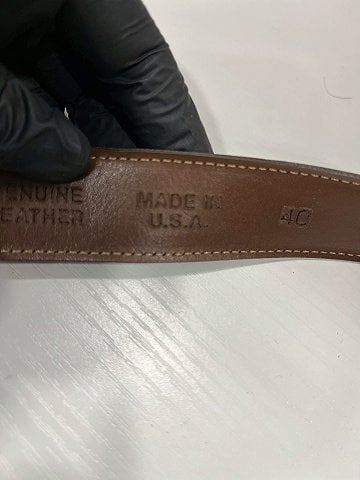 Burberry Leather Belt (view 2)