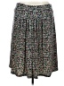 George Print Black Casual Skirt Size XL - photo 1
