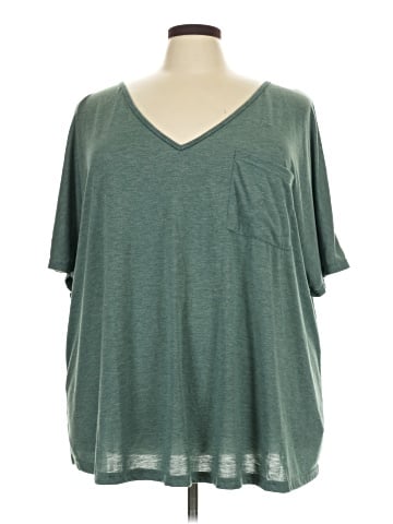 Shein Curve Short Sleeve T-Shirt (view 1)