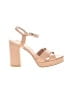 Stuart Weitzman 100% Leather Tan Sandals Size 9 1/2 - photo 1