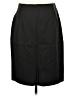 Stephanie Andrews Solid Black Wool Skirt Size 12 - photo 2