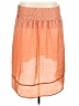 Lane Bryant 100% Polyester Solid Orange Casual Skirt Size 22 - 24 Plus - photo 2