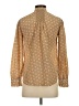 Rebecca Taylor Paisley Tan Long Sleeve Blouse Size XS - photo 2