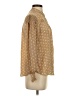 Rebecca Taylor Paisley Tan Long Sleeve Blouse Size XS - photo 4
