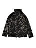 Adidas 100% Polyester Print Black Track Jacket Size 14 - photo 1