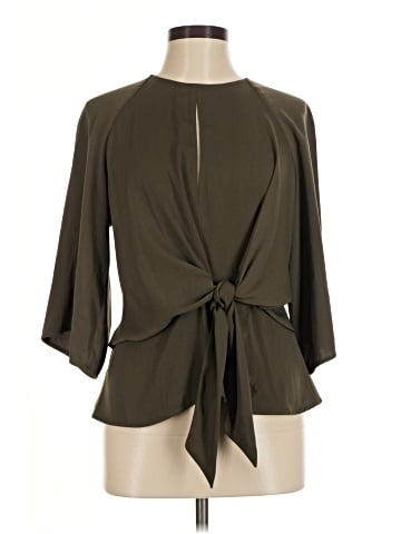 Topshop 3/4 Sleeve Blouse (view 1)