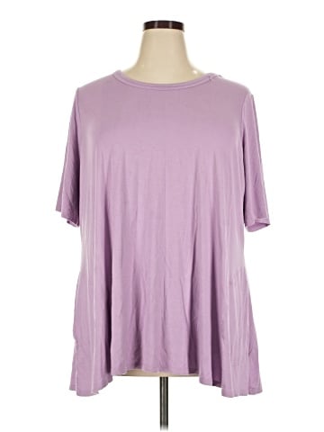LOGO by Lori Goldstein Short Sleeve T-Shirt (view 1)