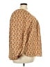 wonderly 100% Polyester Brown Long Sleeve Blouse Size 3X - photo 4